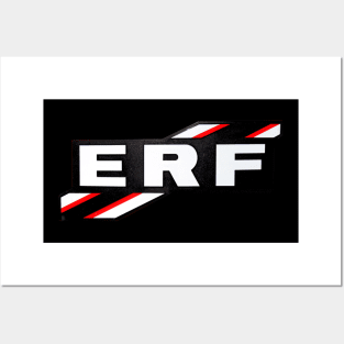 ERF vintage lorry logo Posters and Art